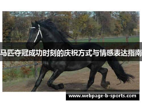 马匹夺冠成功时刻的庆祝方式与情感表达指南